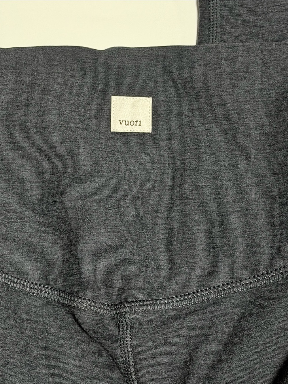 Vuori Charcoal Heather Performance Leggings